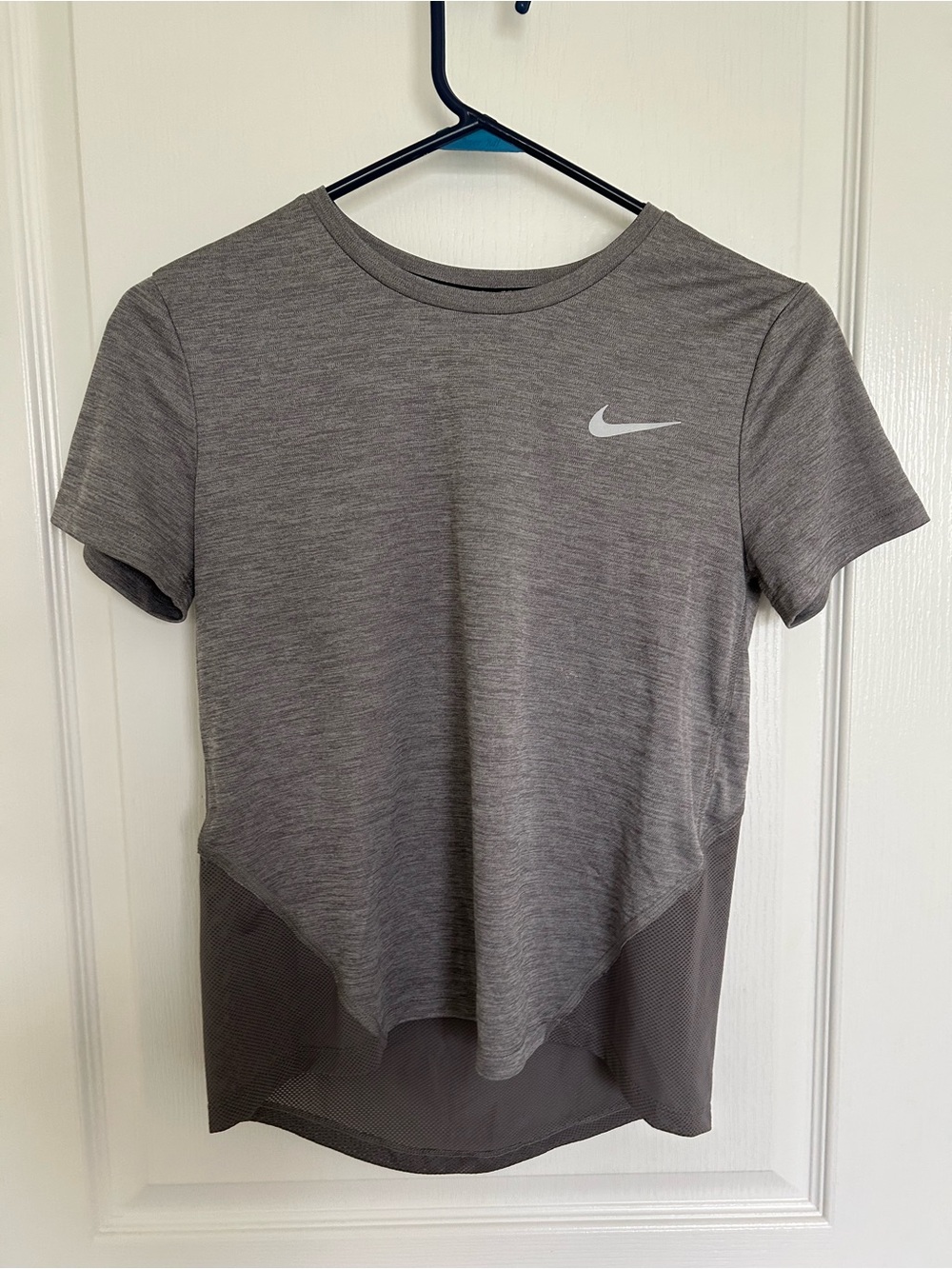 Nike Heather Gray Dri-FIT Running Tee